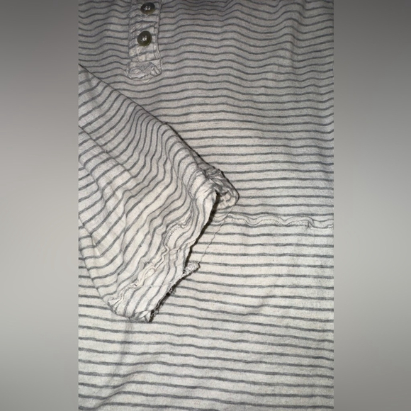 FREE PEOPLE - WE THE FREE HONG KONG HENLEY TEE IN NATURAL - Picture 2 of 4